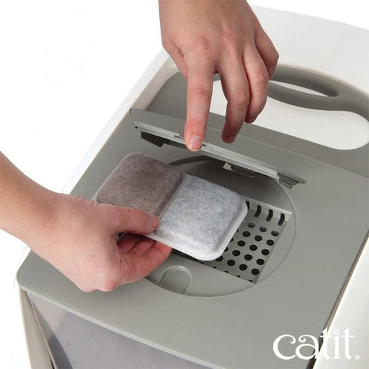 Catit Airsift Hooded Cat Litter Box (Regular)