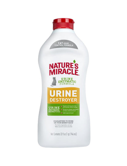 Nature's Miracle Urine Destroyer Plus Spray For Cat 32oz